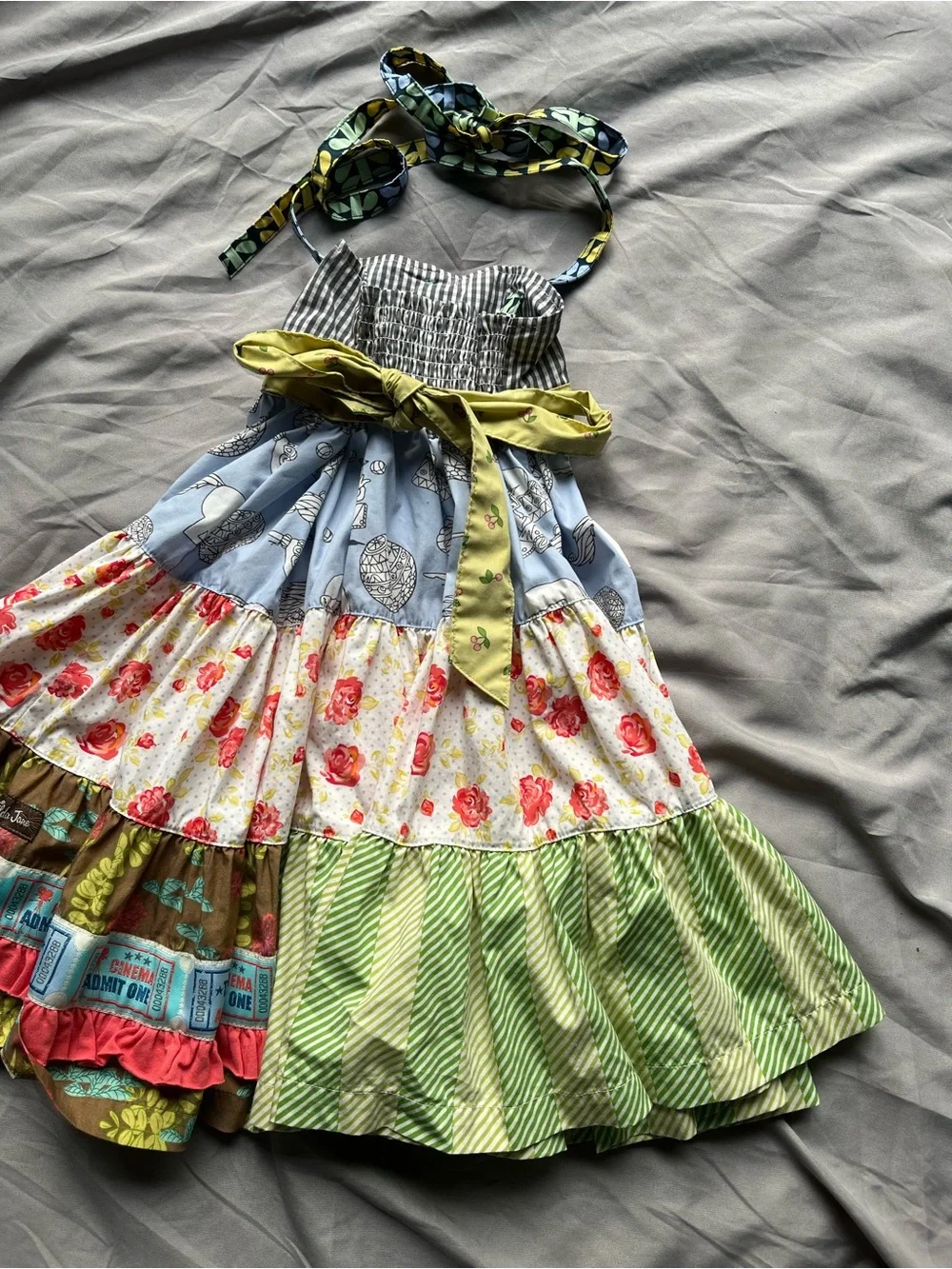 Matilda Jane Raffle Ticket Ellie Tiered Girls Dress